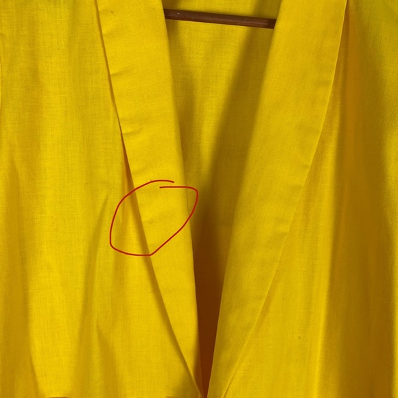 Vintage 90’s Yellow Blazer - Picture 3 of 6
